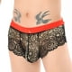 thumbnail image 3 of WILLBEST Pantalones Cortos para Hombre, Sexys, de Encaje, con Lazo, para Pijama Femenino., 3 of 8