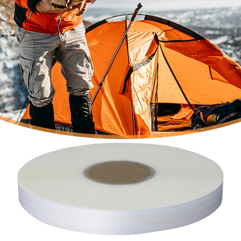 Hot Melt Seam Sealing Tape Seam Tape Waterproof Sealer Fabric Repair Tape  Sticky Fusible Tape for PU Coated Fabrics Coat Awning Sportswear Translucent