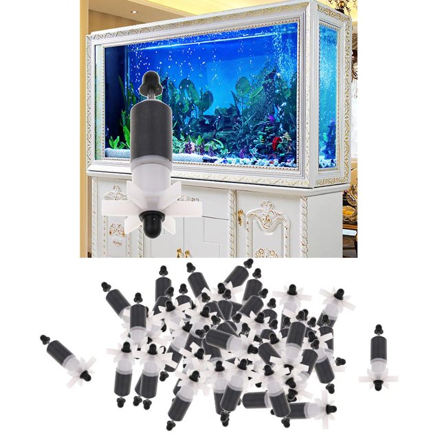 Paquete de 60 filtros de cerámica para acuario, motor, conjunto de , motor de repuesto, filtros de bote, estanques, bomba, fácil de reemplazar Fernando Impulsor de reemplazo de filtros
