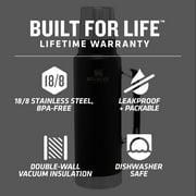 Stanley Classic Stainless Steel Vacuum Insulated Thermos Bottle, 1.5 qt
