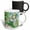 Multicolor, variant on 3drose, Adorable Irish Elf Girl, Four Leaf Clover, Green Trees, Good Luck, 11oz Mug