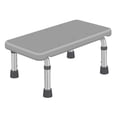thumbnail image 2 of Bathroom Seat Shower Chair with Rubber Tips Shoe Stool Portable Ergonomic Stool, 2 of 9