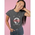 thumbnail image 2 of Abstract World Rave Style T-Shirt Women -Image by Shutterstock, Female 4X-Large, 2 of 4