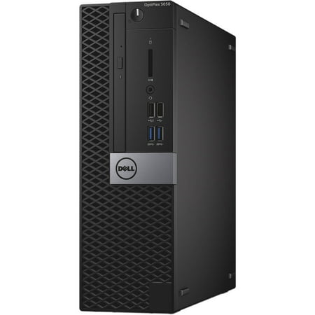 Dell Optiplex 5050 Desktop PC, Intel Core I5 6600, up to 3.9 GHz, 16GB RAM Memory, 256 GB SSD, WiFi, Bluetooth, Windows 10 Pro - 1 Year Warranty (Refurbished)