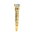 thumbnail image 4 of SuperJeweler 1 1/4 Carat Vintage Diamond Engagement Ring in 14 Karat Yellow Gold for Women, 4 of 6
