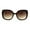 All Brown, variant on Womens Diva Thin Plastic Frame Butterfly Sunglasses All Brown