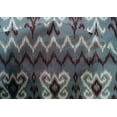thumbnail image 4 of oneOone Cotton Silk Fabric Chevron & Swirl Ikat Printed Fabric 1 Yard 42 Inch Wide, 4 of 4