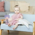 thumbnail image 3 of My First Baby Doll, Cute Rag Doll Soft First Baby Dolls For 1 Year Old Girls For Infants Kids Boy Girl Toddler Purple 9, 3 of 4