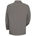 thumbnail image 3 of Red Kap Men's Long Sleeve Wrinkle-Resistant Cotton Work Shirt, 3 of 5