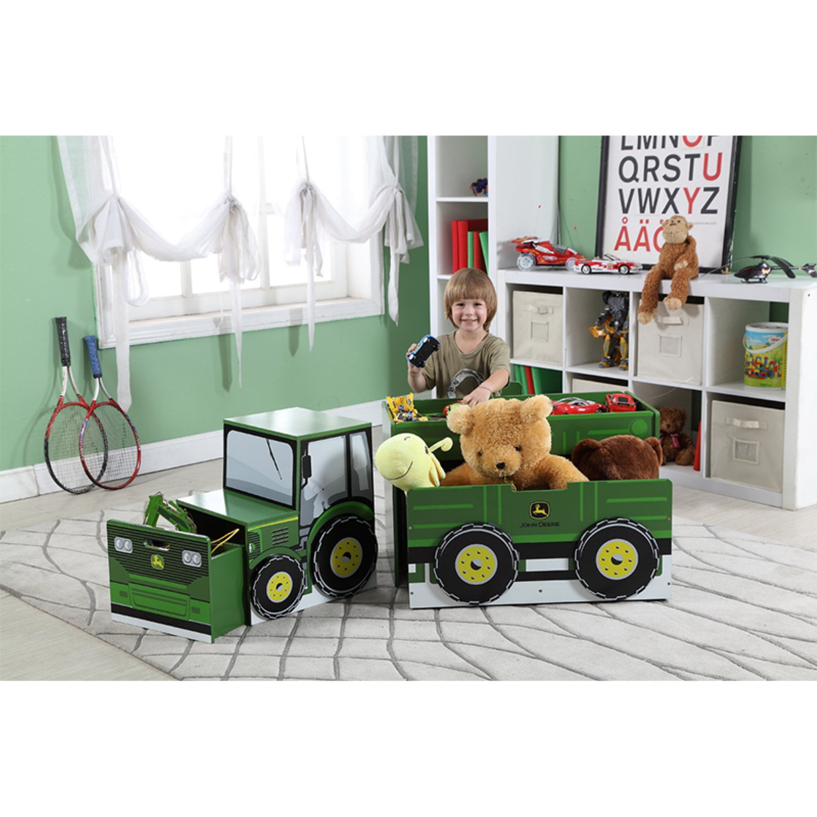 john deere toy box