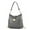 Charcoal Gray, variant on MKF Collection Pilar Vegan Leather Women's Shoulder Bag, Functional Hobo Purse Handbag by Mia K - Pink