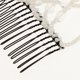 thumbnail image 2 of Beauty Thick Hair - Peines de Doble Clip para Moños, Accesorio El Cabello para Niñas Y Mujeres - Sostiene El Cabello Largo Y C , Blanco Baoblaze Doble clip de peine para mujer, 2 of 3