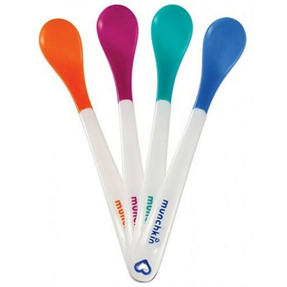 Munchkin White Hot Infant Safety Spoons - Assorted Colors - 12 Count