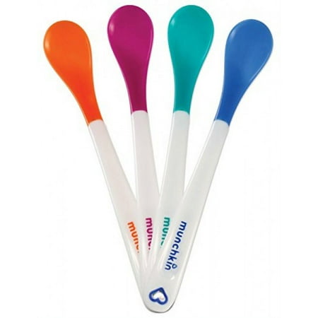 Munchkin White Hot Infant Safety Spoons - Assorted Colors - 12 Count