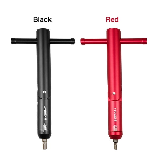 Red Bicycle Repair Torque Wrench Kit with 2-8Nm Range, Aluminum