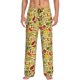 thumbnail image 1 of Balery Fruits And Vegetables Pantalones de pijama para hombre, pijama ultraligero, pantalón de descanso-3X-Large, 1 of 6