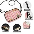 thumbnail image 3 of FORMRS Mini Crossbody Bag for Women Adjustable Rope Shoulder Casual Phone Purse, Gingerbread Houses, 3 of 7