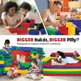 thumbnail image 5 of BiggoBlocks 288 pc Large Building Blocks Mega Set for Kids 3-8 Indoor/Outdoor, 5 of 8