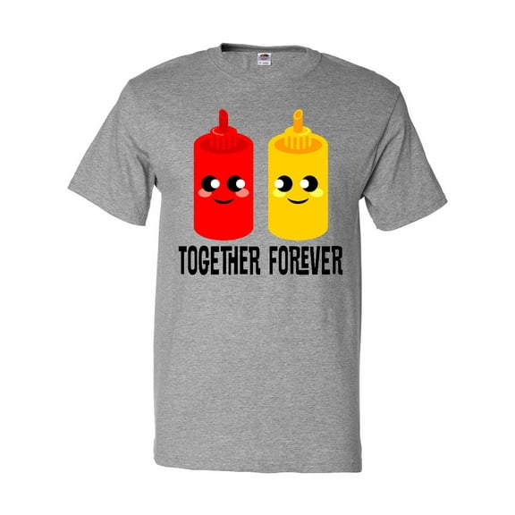 Inktastic Ketchup and Mustard Gift T-Shirt