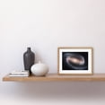 thumbnail image 2 of Hubble Space Telescope Image Barred Spiral Galaxy NGC 1300 Blue Red Star Clusters Glowing Gas And Interstellar Dust Clouds Artwork Framed Wall Art Print 9X7 Inch, 2 of 5