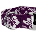 thumbnail image 5 of Country Brook Petz® 1 1/2 inch Premium Purple Hawaiian Dog Collar, Large, 5 of 5