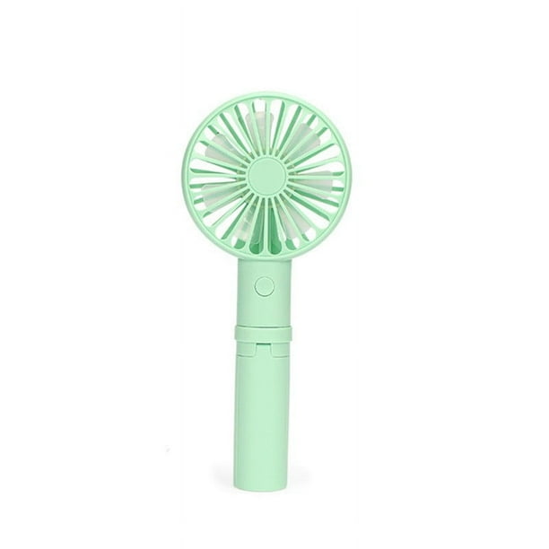 Price Drop Ventilador portátil de mano, ventilador personal recargable por USB, ventilador pequeño con 3 velocidades (1 paquete)