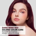 thumbnail image 2 of Dark Wine Red Hair Dye Shampoo 3 in 1 Natural Hair Color Shampoo 10 PCS, Semi- Permanent Instant Hair Dye for Men & Women, 100% Grey Coverage Natural Hair Dye Shampoo (Dark Wine Red), 2 of 7