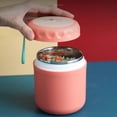 thumbnail image 1 of Termo Naxoaeo moderno y sencillo para comida caliente | Reutilizable, de acero inoxidable, con aislamiento al vacío y a prueba de fugas, para batidos, sopas y avena | Colección Provision, 1 of 6