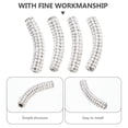 thumbnail image 4 of Miangastore 4Pcs Rhinestone Buckles for Shoes Metal Rectangular for Men and Women, 4 of 8