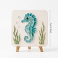thumbnail image 6 of Mivyn DIY Sea Glass Art Kit, Beach Glass Craft Set with Colorful Tiles, Ocean-Inspired Artwork with Colorful Glass Pieces, Coastal Home Decor & Creative Handmade Gift, Seahorse, 6 of 6