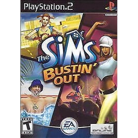 The Sims Bustin Out: Playstation 2 (PS2) RE-Sealed