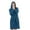 YPR1-Blue, variant on Meichang Women's Fuzzy Bathrobe Hooded Plush Fleece Long Sleeve Winter Robe Fluffy Cozy Kimono Robes Soft Pockets Loungewear
