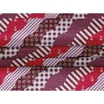 thumbnail image 5 of oneOone Velours Cramoisi Rouge Tissu Patchwork Tissu pour Robe Tissu Imprimé Tissu au Mètre 58 Pouces de Large, 5 of 5