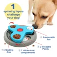 thumbnail image 5 of Comedero para Perros Antiahogo con Sonido, Juguete de Alimentación Lenta para Perros y Gatos, Dispensador de Comida Interactivo, Juguete Rompecabezas para Mascotas, 5 of 5