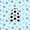 Light Blue Black A, variant on Manfei Boys Girls Soccer Zipper Twin Comforter Sets with Fitted Sheet and 2 Pillowcases, Cartoon Monogrammed A Zipper Bedding Set, Light Blue Black A