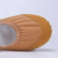 thumbnail image 4 of ZACPNCV Toddler Girls Ballet Shoes Soft Split Sole Dance Slippers No-Tie Training Yoga Shoes for Performance Indoor Sports Khaki, 4 of 9