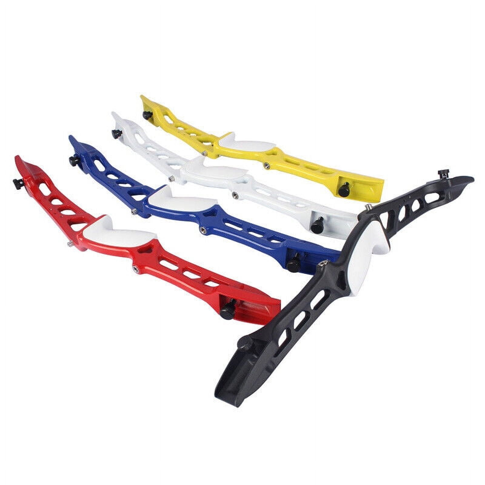 68 inch Recurve Bow Takedown 18-40lb Aluminum Riser Archery Target Hunting Shooting F158（red）