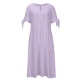 thumbnail image 4 of Vestido de verano genérico con hombros descubiertos y cuello en V 2025, 4 of 6
