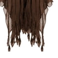 thumbnail image 4 of LEKWK Grim Reaper Costume Medieval Renaissance Hooded Cloak Vintage Gothic Witch Wizard Robe Halloween Cosplay Dark Fantasy Cloak, 4 of 5
