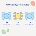thumbnail image 2 of Paquete Variado de Chupetes MAM para Bebés 0-6 Meses, 4 Unidades, 2 of 6