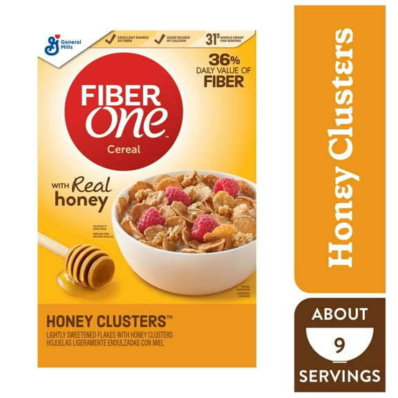 General Mills Fiber One Honey Clusters Cereal