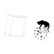 thumbnail image 5 of Mesa Auxiliar De Acrílico Para Decoración De Sala De Estar Con Reloj De Pared De Gato Silencioso, Movimiento Silencioso Para El Hogar, El Comedor, El Baño Y La Escuela., 5 of 8