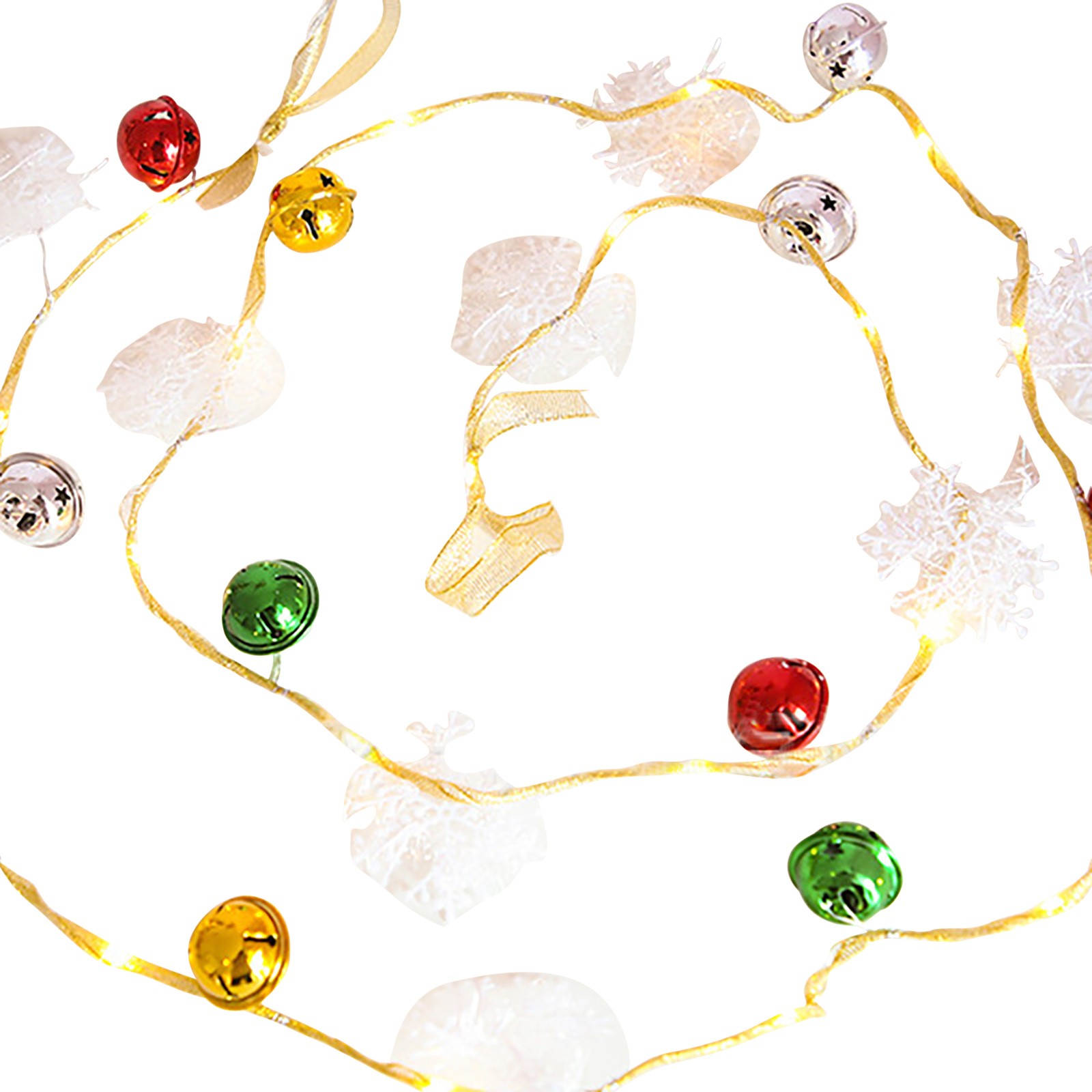 Christmas Decoration Led Bell Light String Creative Christmas