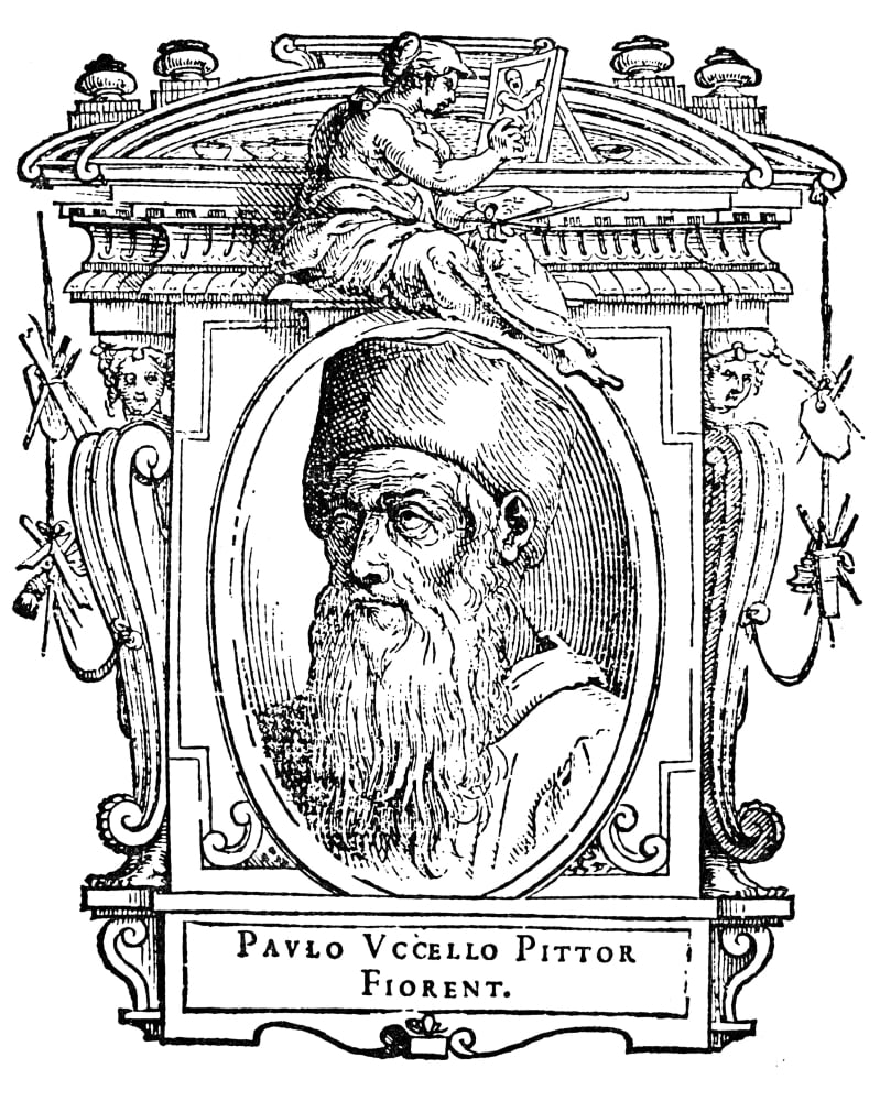 Paolo Uccello (1397-1475) Nflorentine Painter Woodcut From The 1568