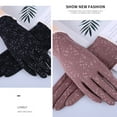 thumbnail image 4 of Bueautybox Sun Protective Gloves UV Protective Gloves Touchscreen Gloves for Summer Driving Riding Floral Women Breathable Anti Skid Sun Outdoor Gloves, 4 of 7