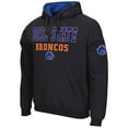 thumbnail image 2 of Men's Colosseum Black Boise State Broncos Sunrise Pullover Hoodie, 2 of 3