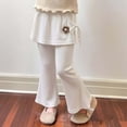 thumbnail image 2 of 1-2 Years Toddler Cargo Pants for Girls Y2K Clothing High Waisted Travel Streetwear Casual Pants with Pockets, 2 of 5