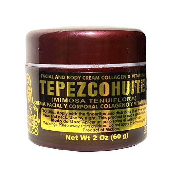 Indio Papago Crema de Tepezcohuite Moisturizing Cream, 8 fl oz