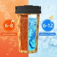thumbnail image 5 of Uemuo Peanuts6 Print Carry Insulated Coffee Mug, Travel Mug with Hidden Handle, Insulated Coffee Flask, Leak-proof Travel Mug Insulated Mug for Office, 5 of 8