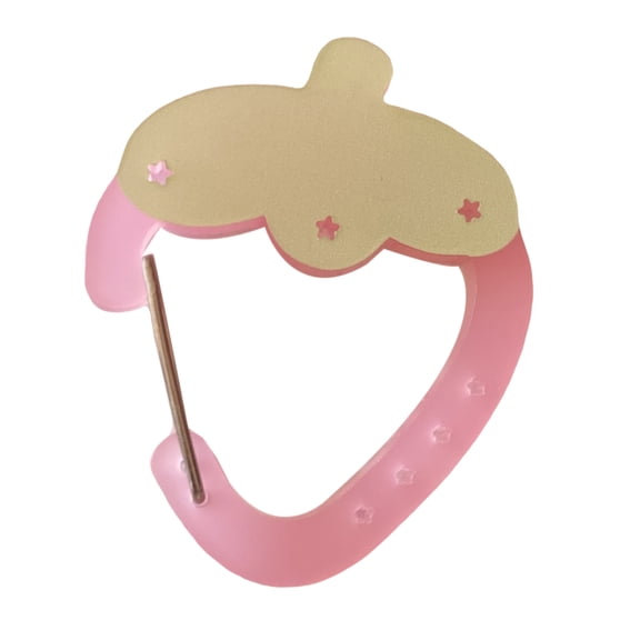 Sturdy Aluminum Alloy Strawberry Carabiner Ideal For Outdoor Enthusiasts To Water Bottles Or Backpacks